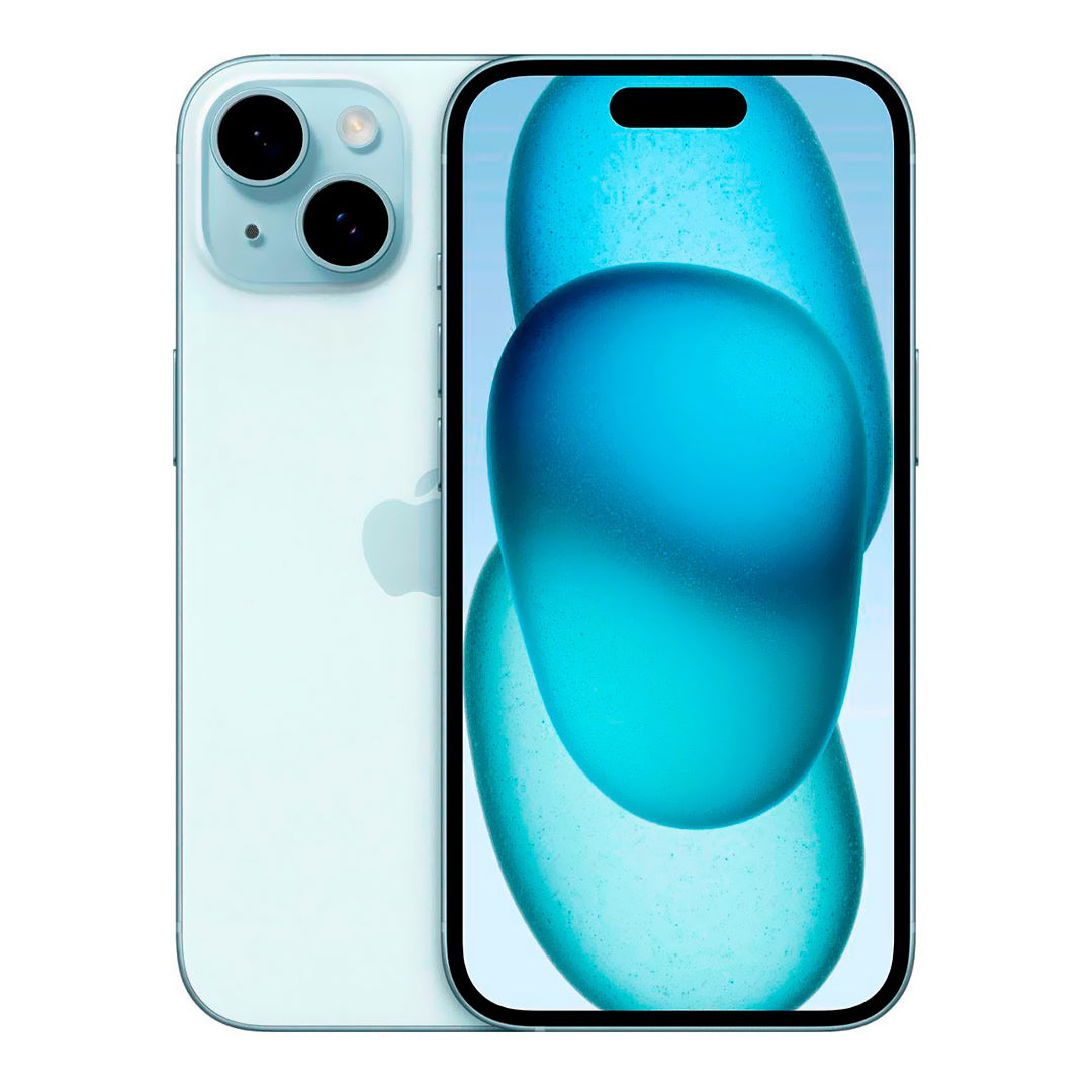 iPhone 15 (128GB) Azul, Tela de 6,1", 5G e Câmera de 48MP