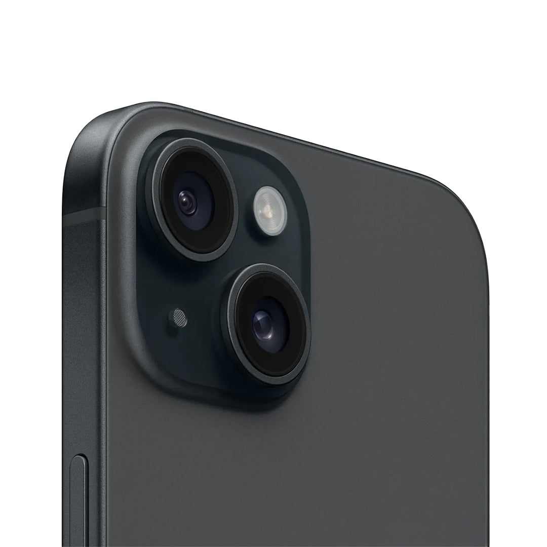 iPhone 15 (128GB) Preto, Tela de 6,1", 5G e Câmera de 48MP