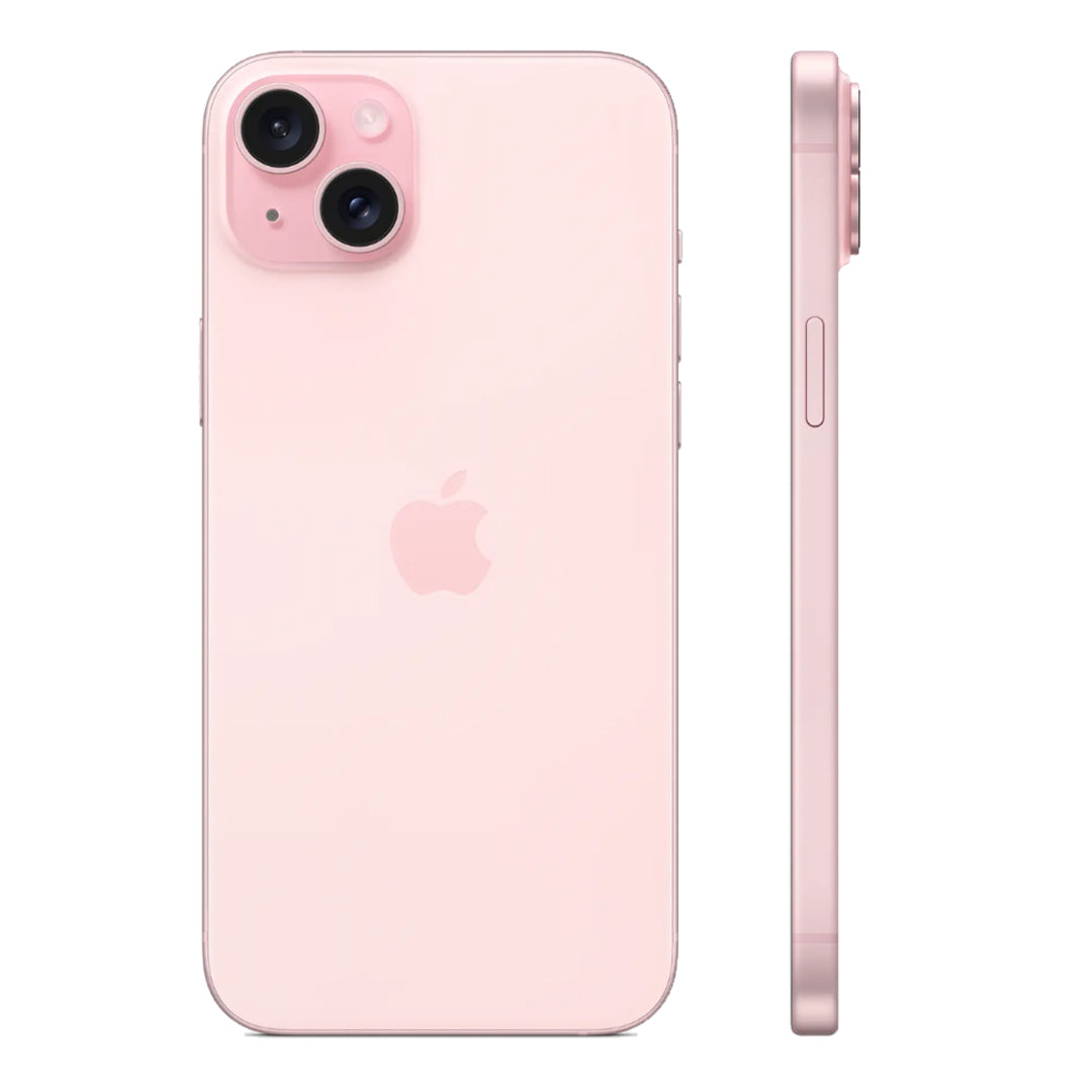 iPhone 15 (128GB) Rosa, Tela de 6,1", 5G e Câmera de 48MP