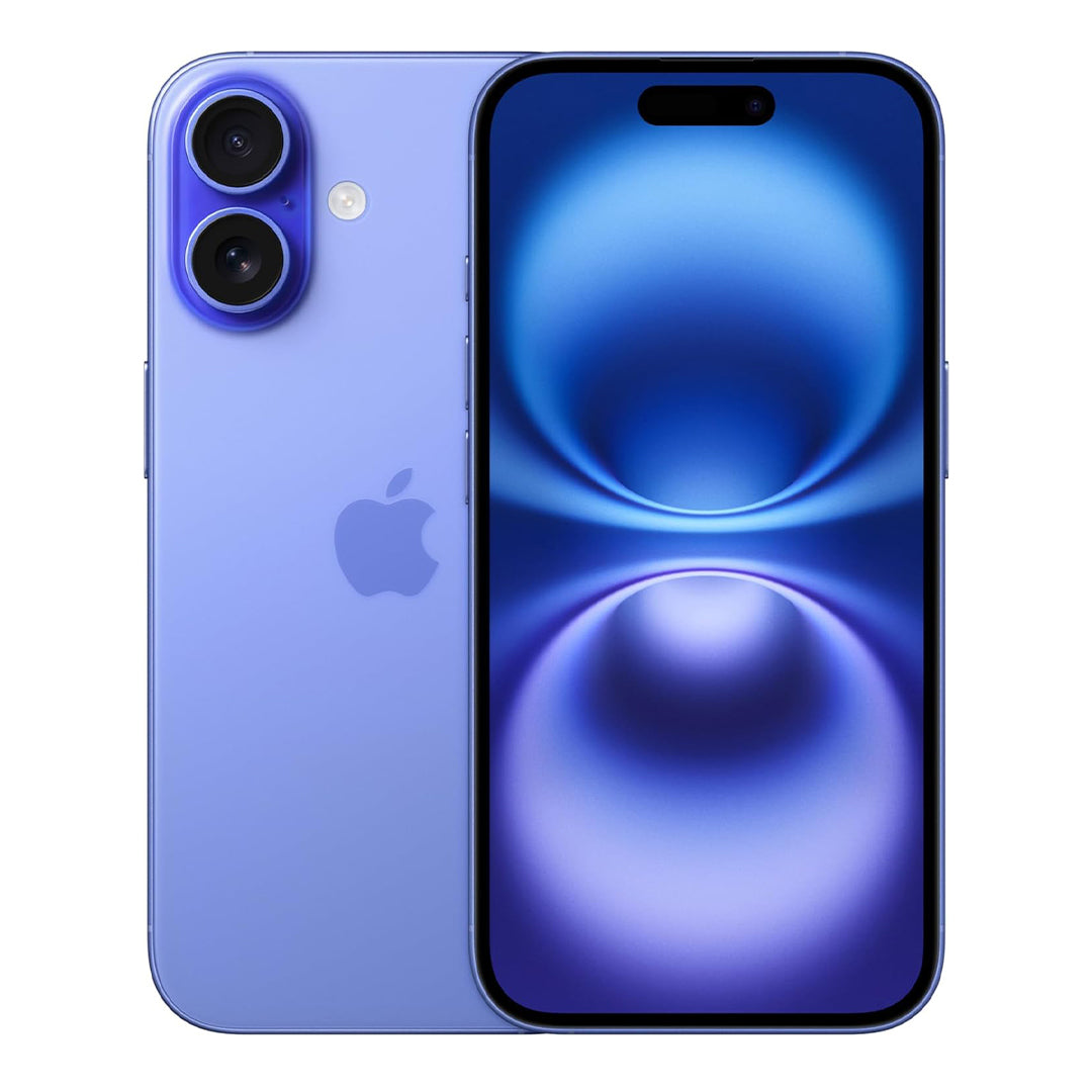 iPhone 16 (128GB) Azul, Tela de 6,1", 5G e Câmera de 48MP
